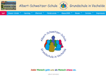 Tablet Screenshot of grundschule-vechelde.net